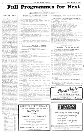 Issue page