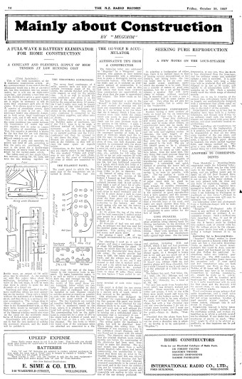 Issue page