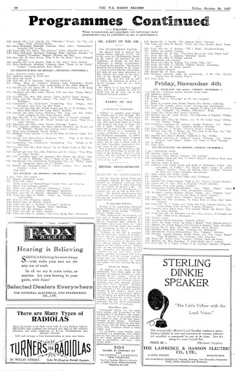 Issue page