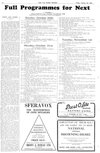 Issue page