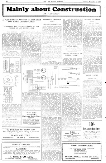 Issue page