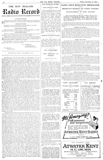 Issue page