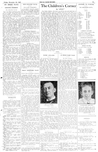 Issue page