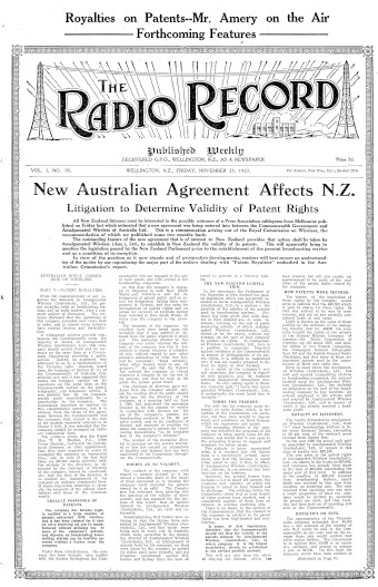 Issue page