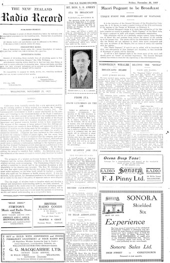Issue page