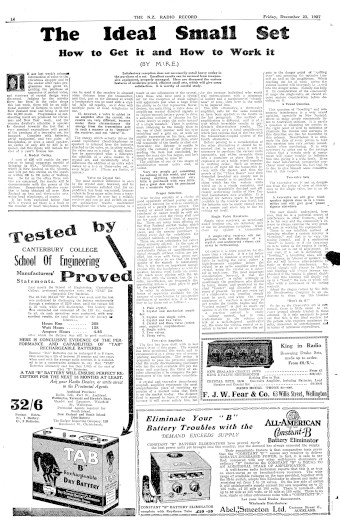 Issue page
