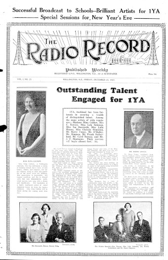 Issue page