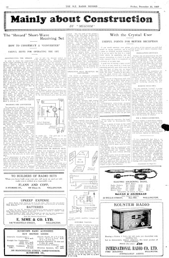Issue page