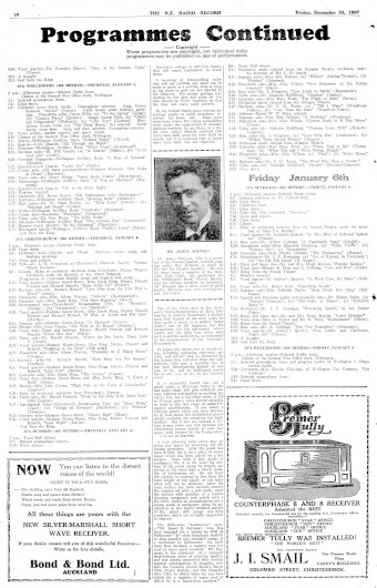Issue page