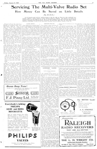 Issue page