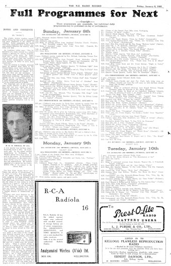 Issue page