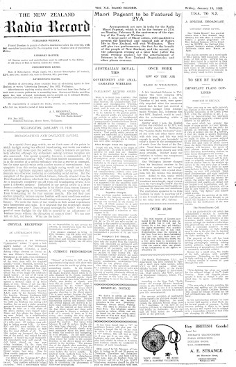 Issue page