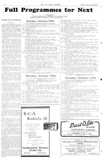 Issue page