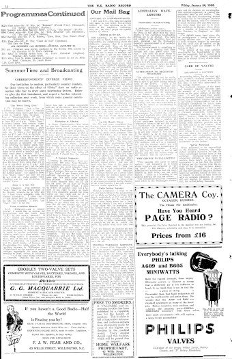 Issue page