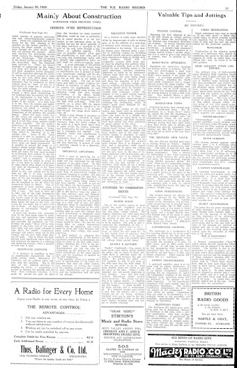 Issue page