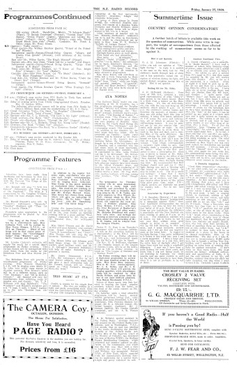 Issue page