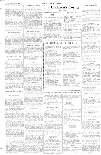 Issue page