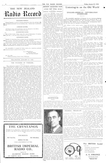 Issue page