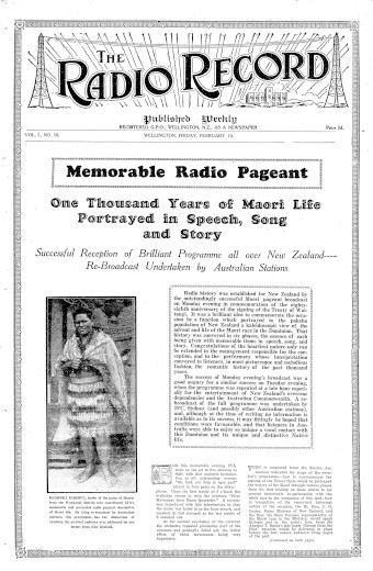 Issue page