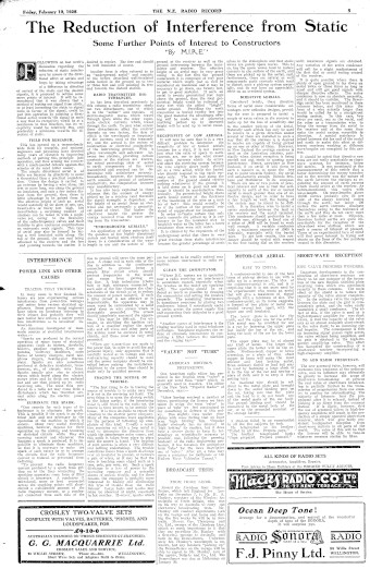 Issue page