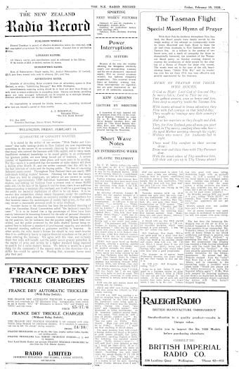 Issue page