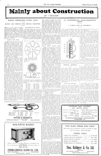 Issue page