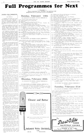 Issue page