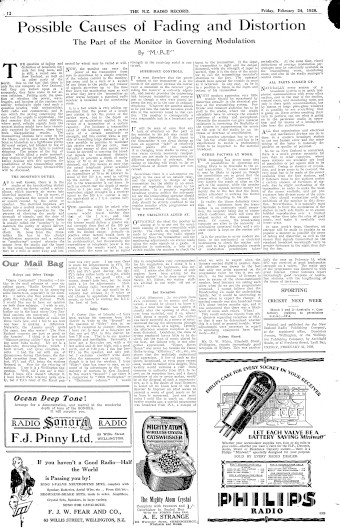 Issue page