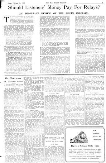Issue page