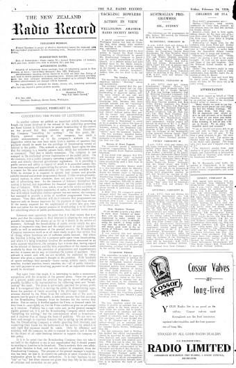Issue page