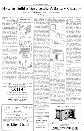 Issue page
