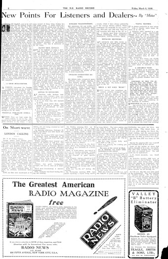 Issue page
