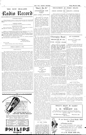 Issue page