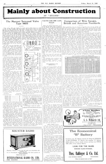 Issue page