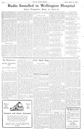 Issue page