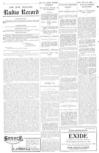 Issue page