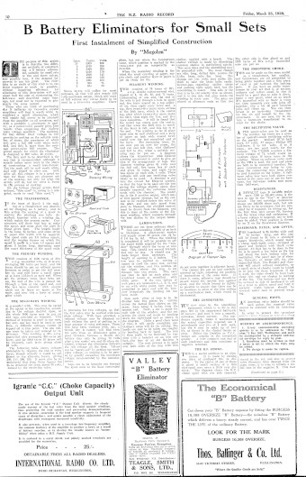 Issue page