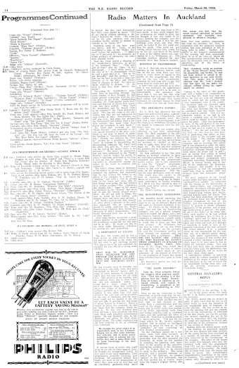 Issue page