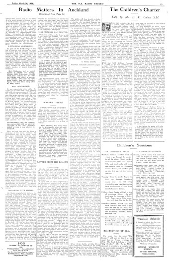 Issue page