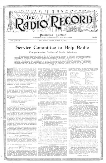 Issue page