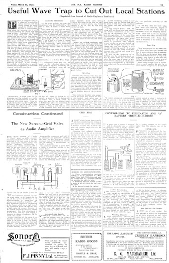 Issue page
