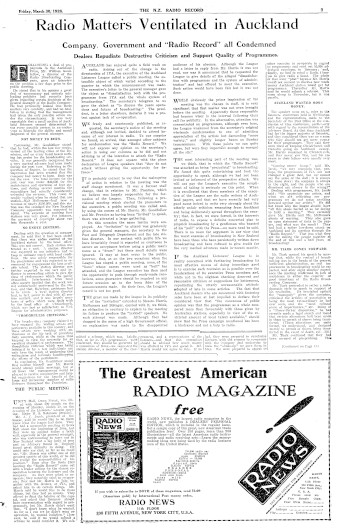 Issue page