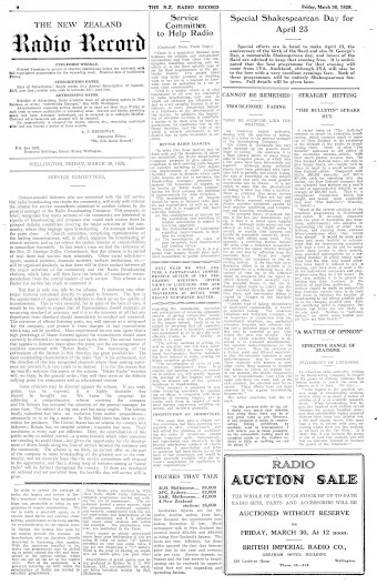 Issue page