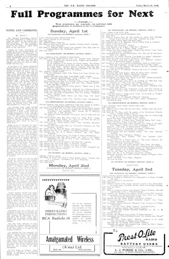 Issue page