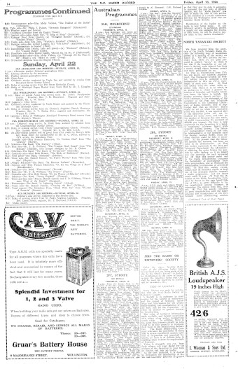 Issue page