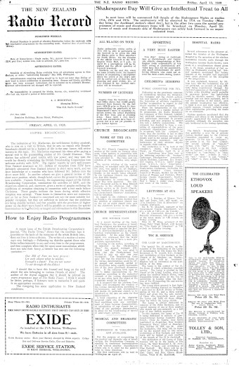 Issue page