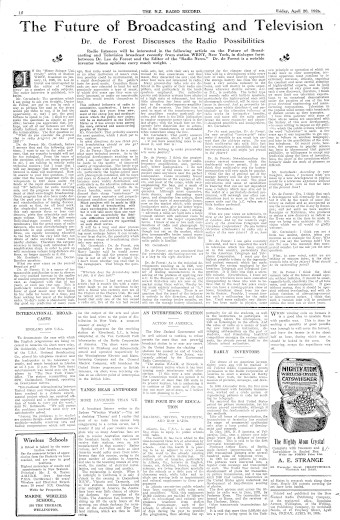 Issue page