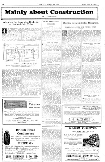 Issue page