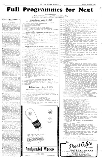 Issue page