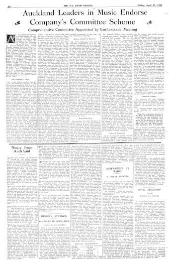 Issue page